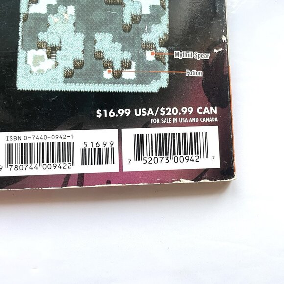 Final Fantasy II 2 Strategy Guide Brady Games - Official Strategy Guide Book - Picture 12 of 16